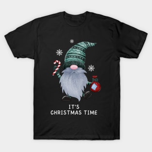 It's Christmas time cute traditional gnomie T-Shirt